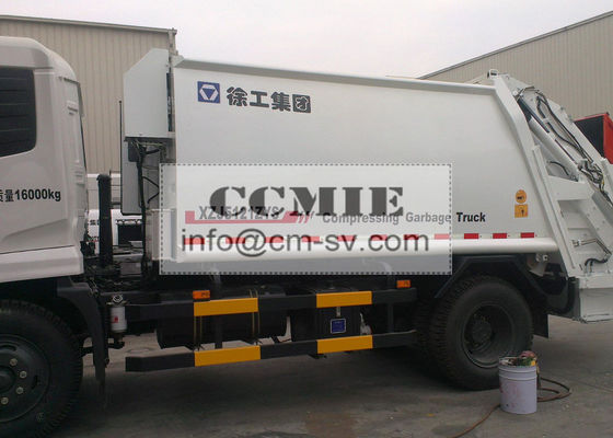 چین وسایل نقلیه مخصوص جمع آوری زباله با سیستم کنترل الکتریکی سیستم هیدرولیک کارخانه